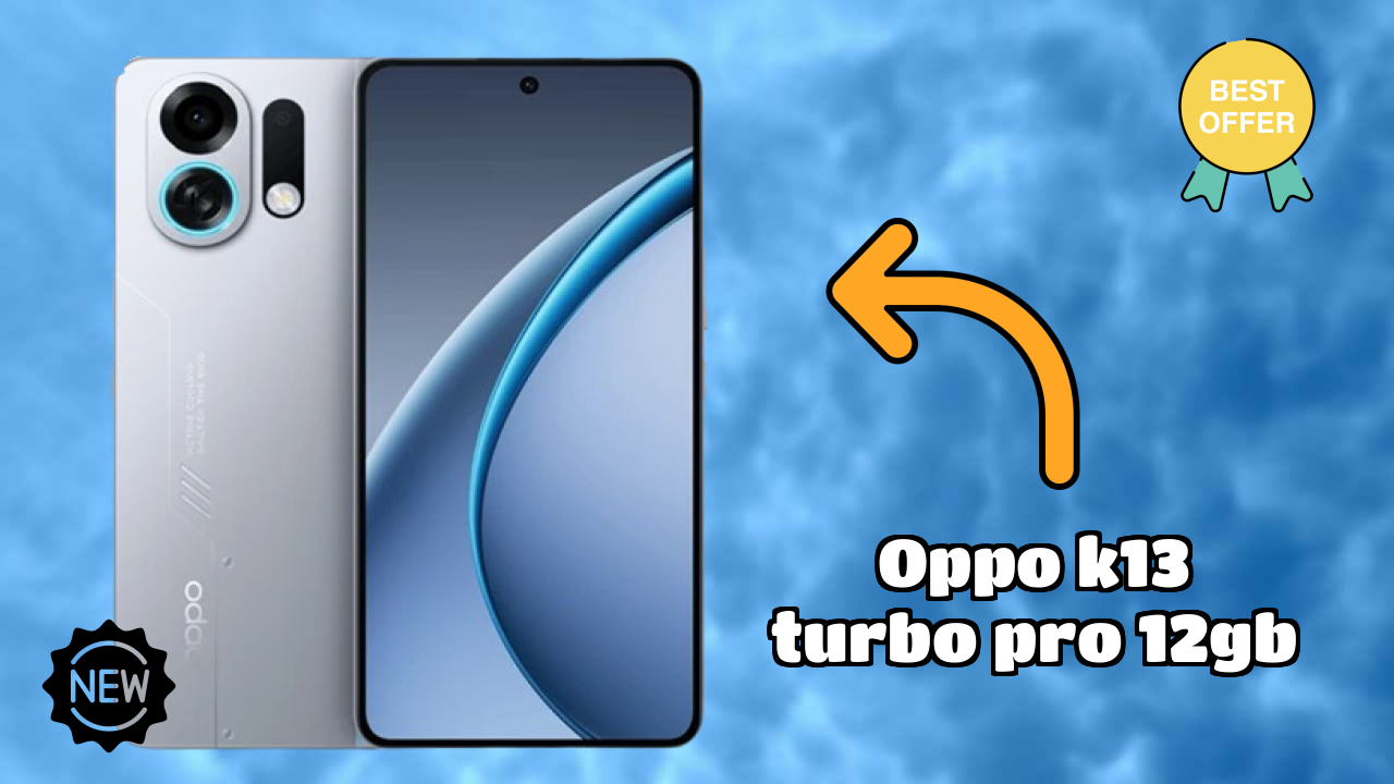 OPPO K13 Turbo Pro 12GB at ₹39,999 - Complete Specifications List