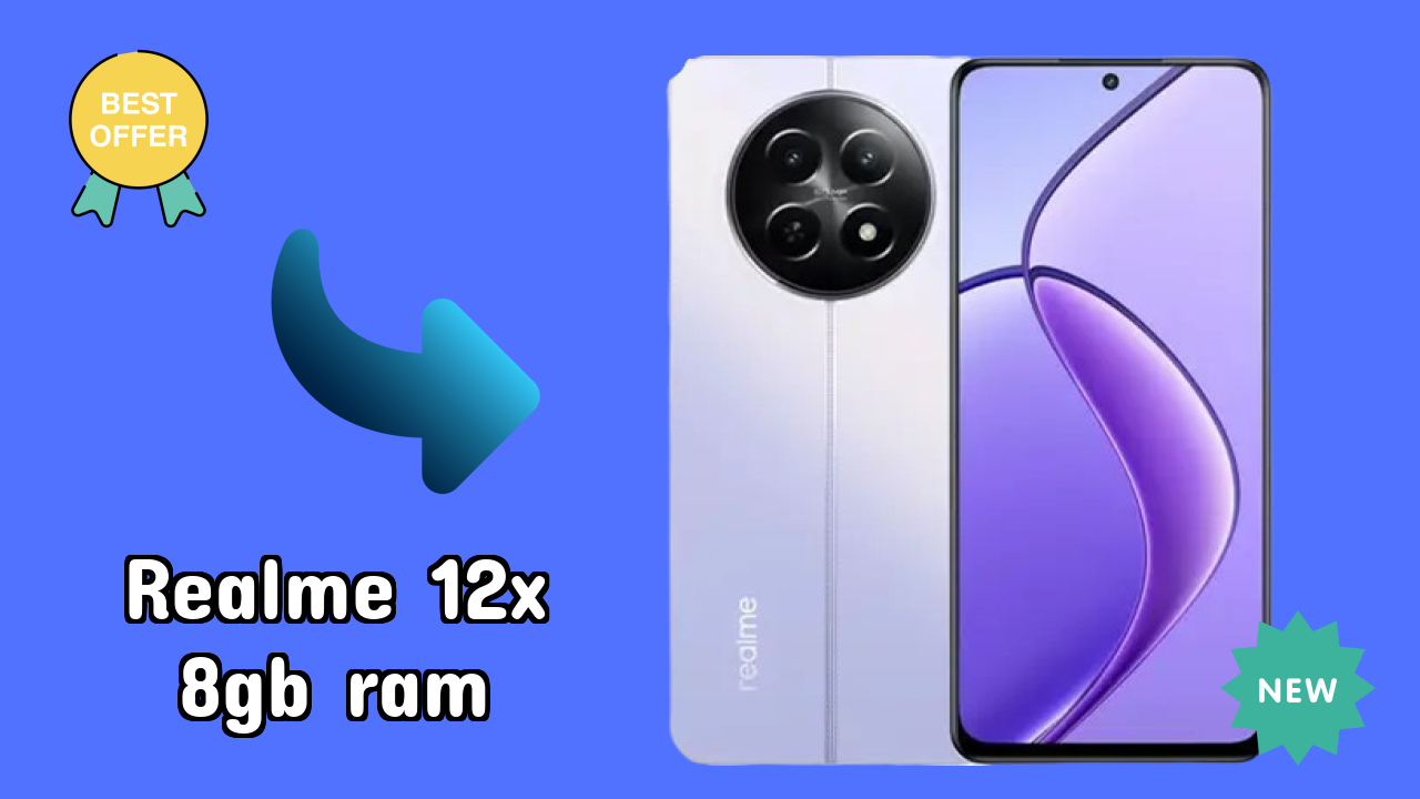 Realme 12x 8GB RAM Camera Quality: 50 MP + 2 MP Rear Camera Low Light