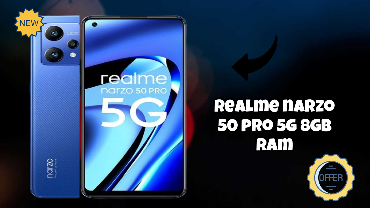 Realme Narzo 50 Pro 5G 8GB RAM Battery Life: 5000 MAh Charging Speed