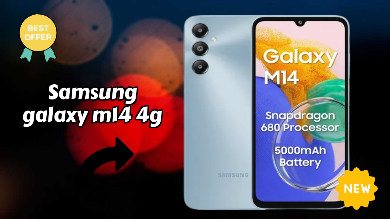 Samsung Galaxy M14 4G at ₹8,999 - Best Features Explained