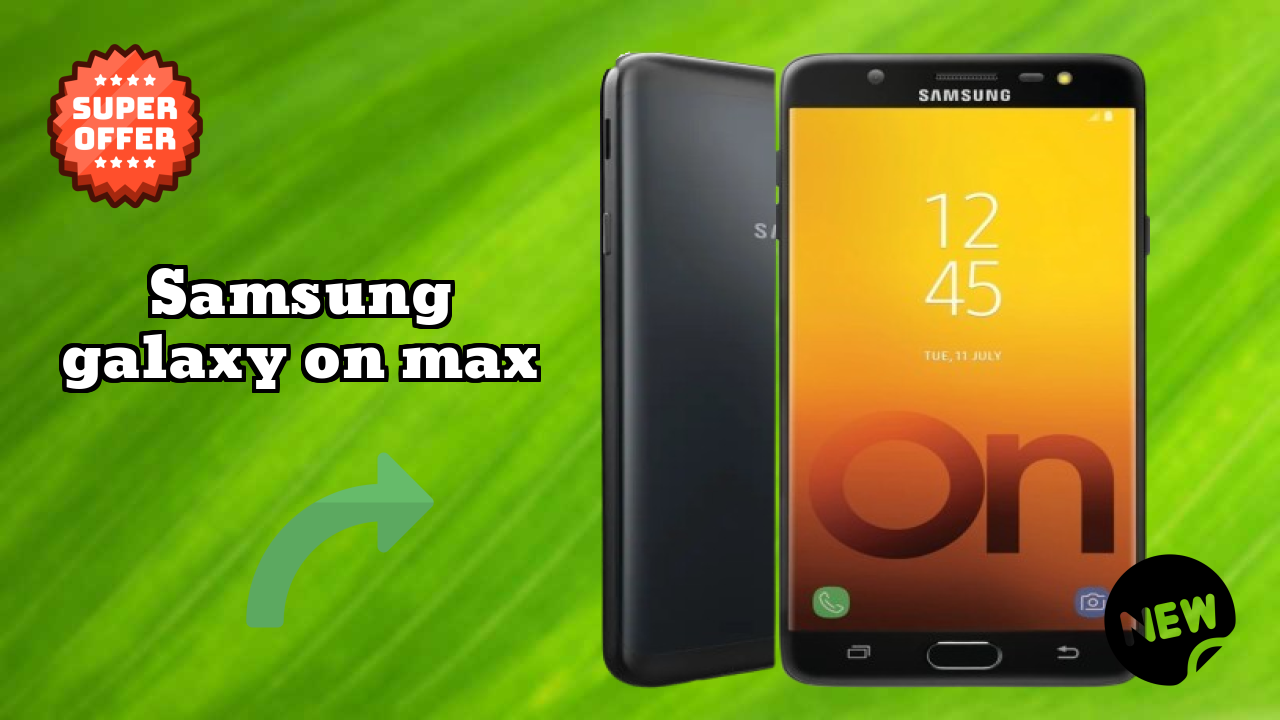 Samsung Galaxy On Max Display Size: 5.7 Inches (14.48 Cm) Screen Review