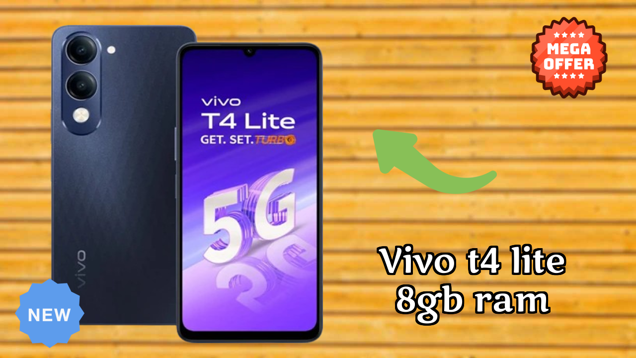 Vivo T4 Lite 8GB RAM Battery Life: 6000 MAh Charging Speed Test