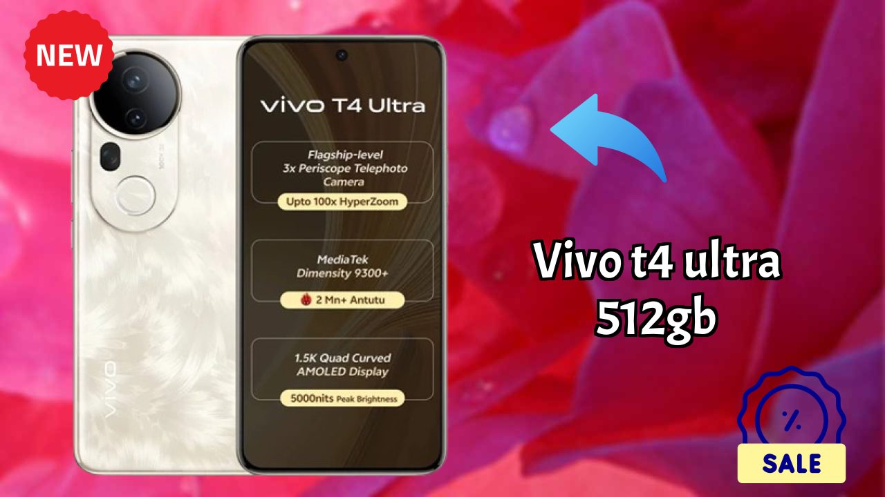 Vivo T4 Ultra 512GB Display Technology: AMOLED Quality